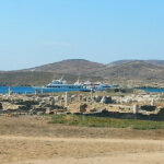 Ausflug in die archäologischen Stätten auf Delos
