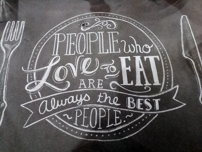 people who loves to eat are always the best