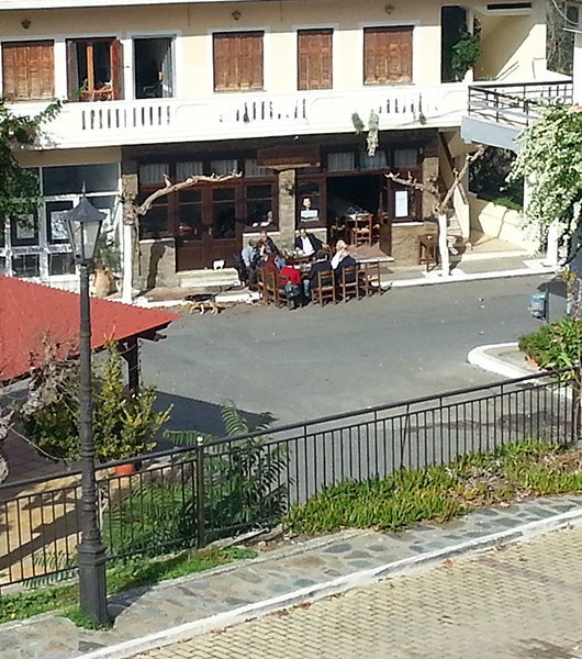Kafenion in Kandanos
