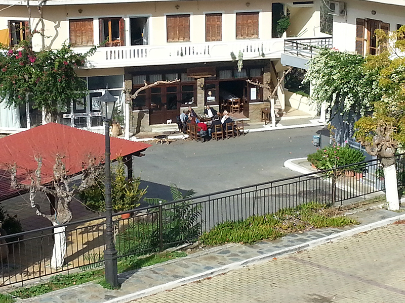 Kafenion in Kandanos