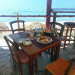 Frühstück in Myrtos