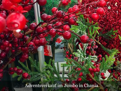 Deko zum Advent im Jumbo