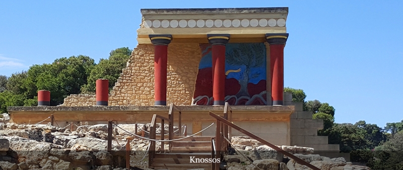 Knossos Ausgrabungsstätte