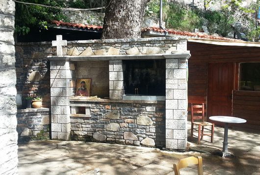 Kapelle in der Bergregion nördlich von Mirtos