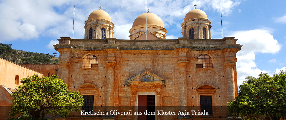 Olivenöl aus dem Kloster Agia Triada