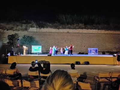 Tanzperformance im Theatro Anatoloki sTafrou