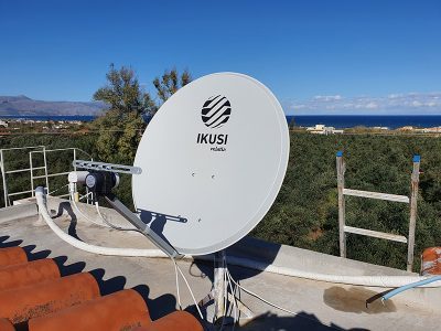 SAT-TV auf unserem Dach