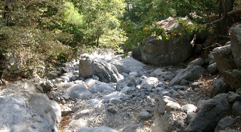 Samaria-Schlucht Abstieg