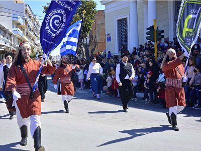 Parade zum Nationalfeiertag am 25.03.2022