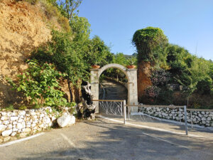 Eingang zum Botanischen Garten von Kreta