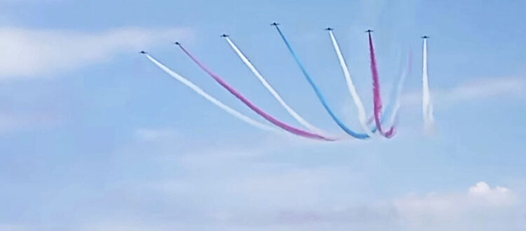 Red Arrows zum 85. Jahrestag der Schlacht um Kreta